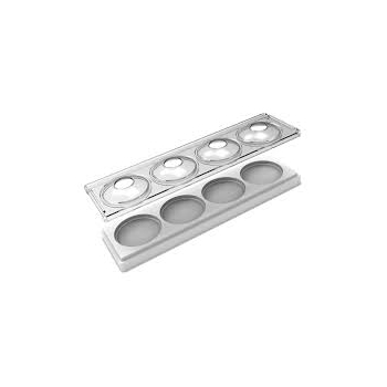 MOULE SILIKOMART PROFESSIONNEL 4 EMPREINTES PEBBLE